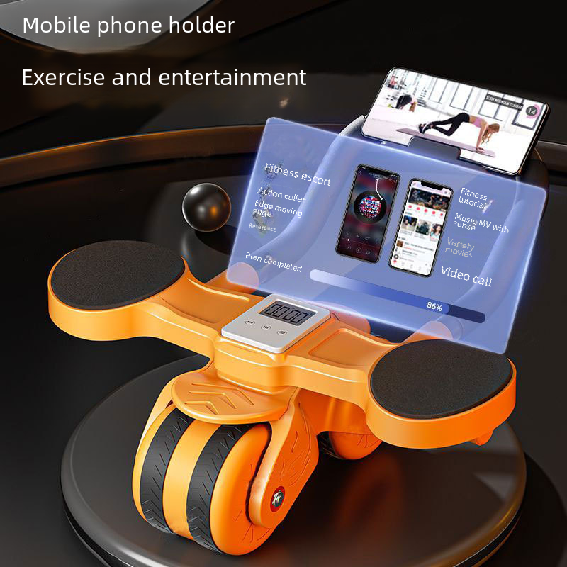 Automatic Ab Roller for Home Workout Equipment